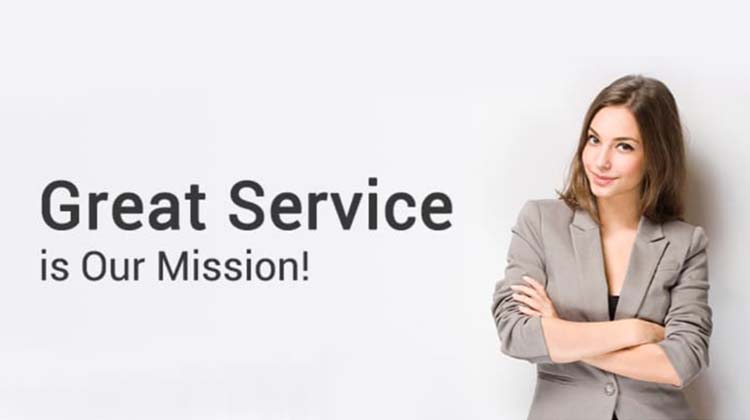 Great Service Is Our Mission